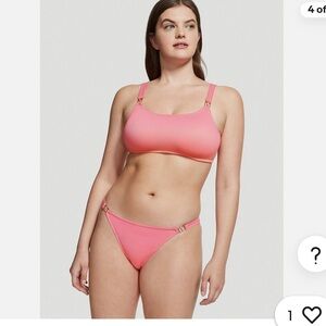 Victoria’s Secret The Wave Scoop Swim Top and High Waist‎ Cheeky Bottoms